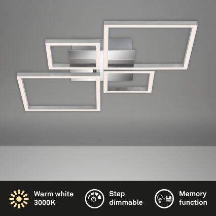 Brilo - LED Hämardatav pinnale kinnitatav lühter FRAME LED/44W/230V