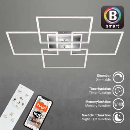 Brilo - LED Hämardatav pinnale kinnitatav lühter FRAME LED/50W/230V 2700-6500K Wi-Fi Tuya + kaugjuhtimispult