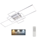 Brilo - LED Hämardatav pinnale kinnitatav lühter FRAME LED/51W/230V 2700-5000K kroom + kaugjuhtimispult