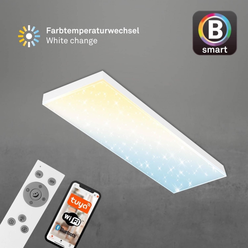 Brilo - LED Hämardatav pinnale kinnitatav valguspaneel FRAMELESS LED/28W/230V 3000-6500K Wi-Fi Tuya + kaugjuhtimispult