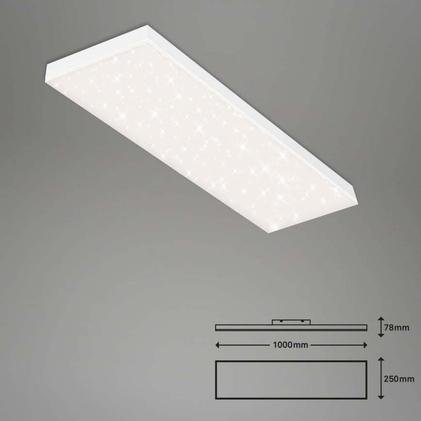 Brilo - LED Hämardatav pinnale kinnitatav valguspaneel FRAMELESS LED/28W/230V 3000-6500K Wi-Fi Tuya + kaugjuhtimispult