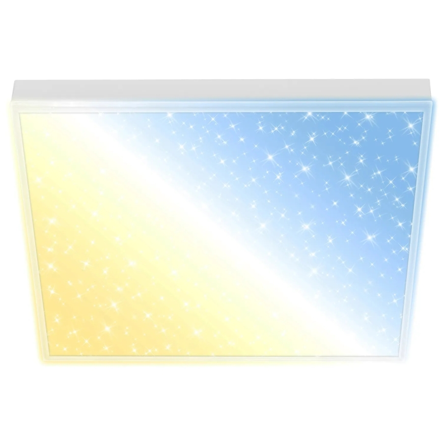 Brilo - Hämardatav pinnale paigaldatav LED-paneel LED/21W/230V 3000-6500K 38x38 cm + kaugjuhtimispult