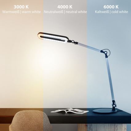 Brilo - LED Hämardatav puutetundlik laualamp LED/6,6W/230V 3000/4000/6000K