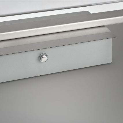 Brilo - LED Hämardatav seinavalgusti LED/18W/230V 2700-4000K hõbedane