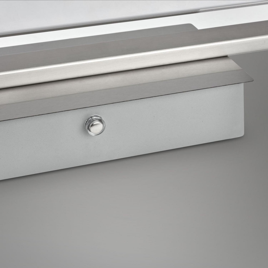 Brilo - LED Hämardatav seinavalgusti LED/18W/230V 2700-4000K hõbedane