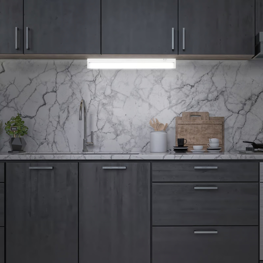 Brilo - LED kapialune valgusti LED/6W/230V 2700/4000/6500K 54,5 cm valge