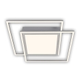 Brilo - LED laelamp 2xLED/16W/230V + LED/19W 51,5x51,5 cm mattkroom