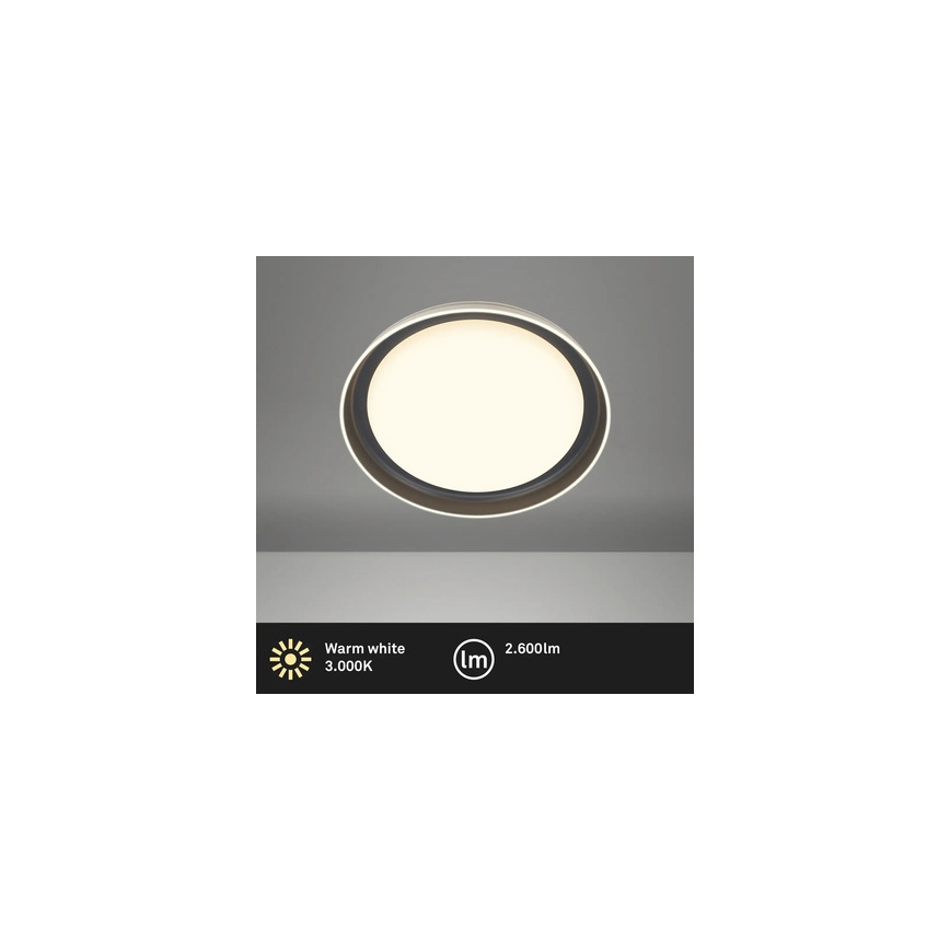 Brilo - LED laelamp IJUS, 24W, 230V, 3000K, Ø 43 cm