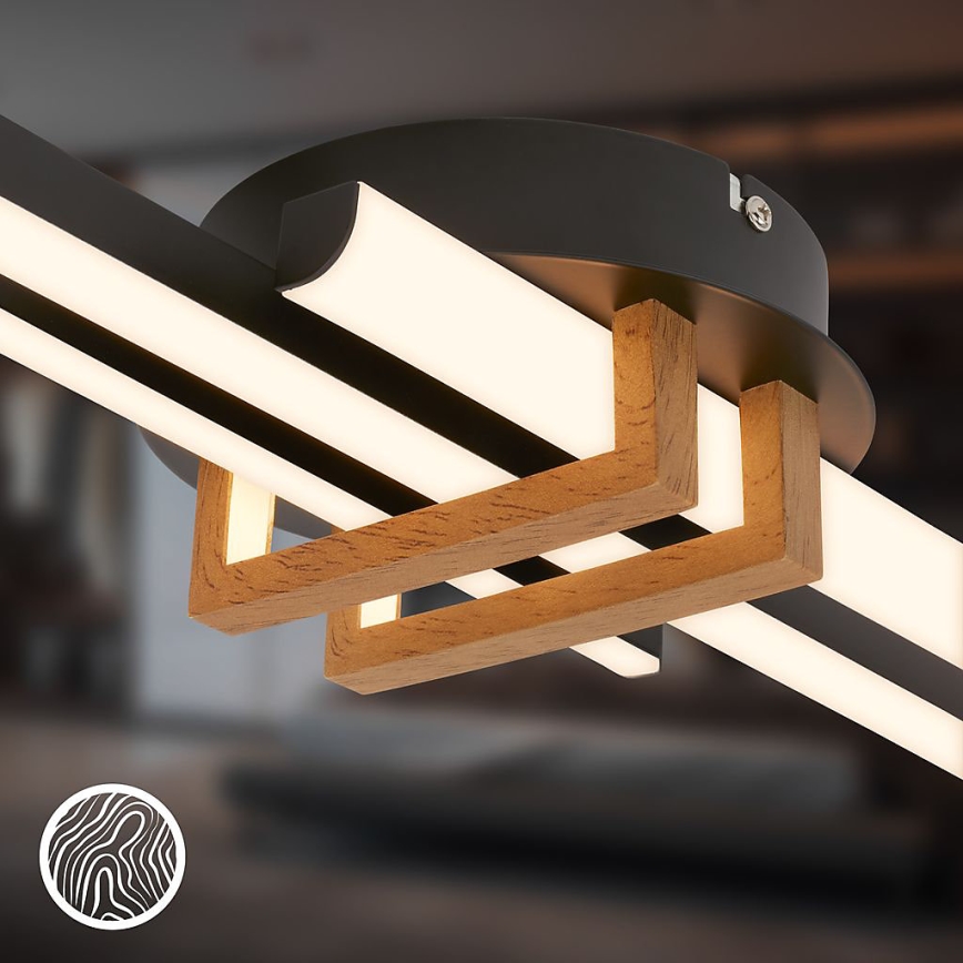 Brilo - LED laelamp TINKA LED/21W/230V 3000K must