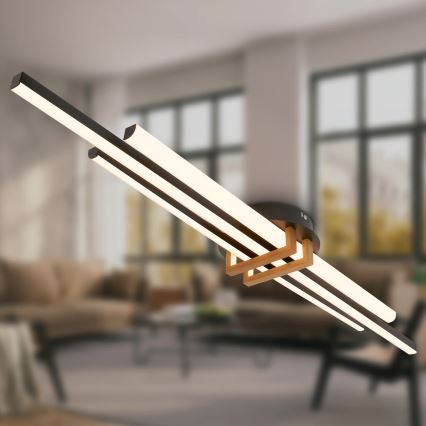 Brilo - LED laelamp TINKA LED/30W/230V 3000K must