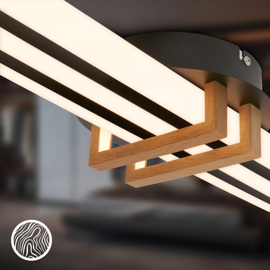 Brilo - LED laelamp TINKA LED/30W/230V 3000K must