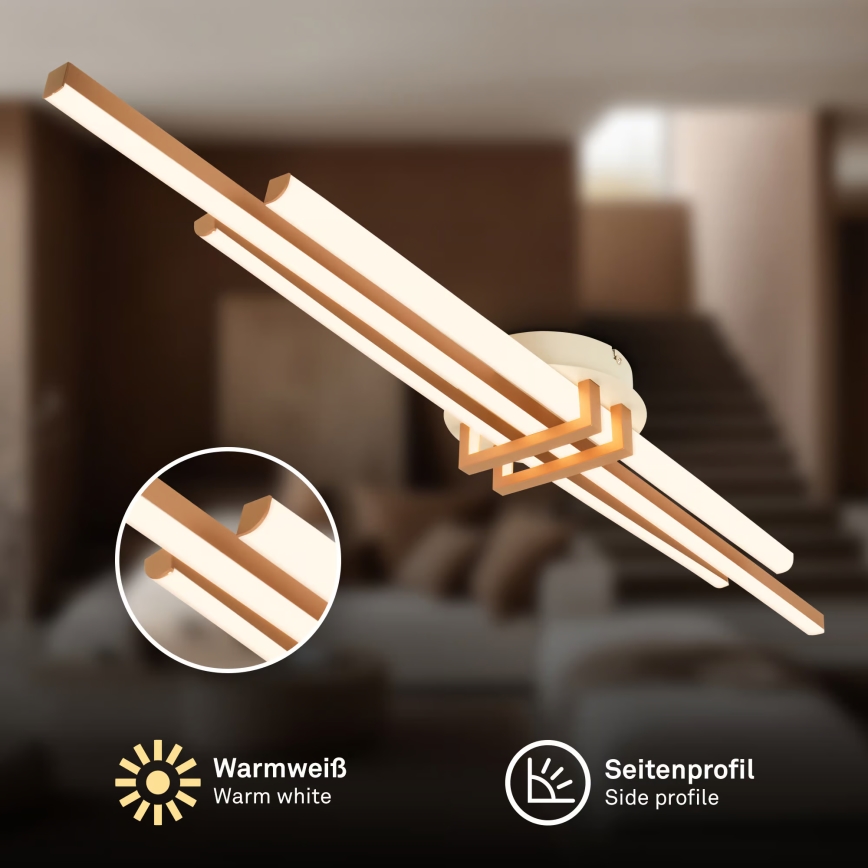 Brilo - LED laelamp TINKA LED/30W/230V 3000K vaskne