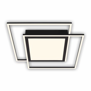 Brilo - LED laevalgusti 2xLED/16W/230V + LED/19W 51,5x51,5 cm 3000K must