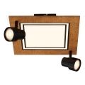 Brilo - LED Laevalgusti LED/12W/230V + 2xGU10/9W 3000K