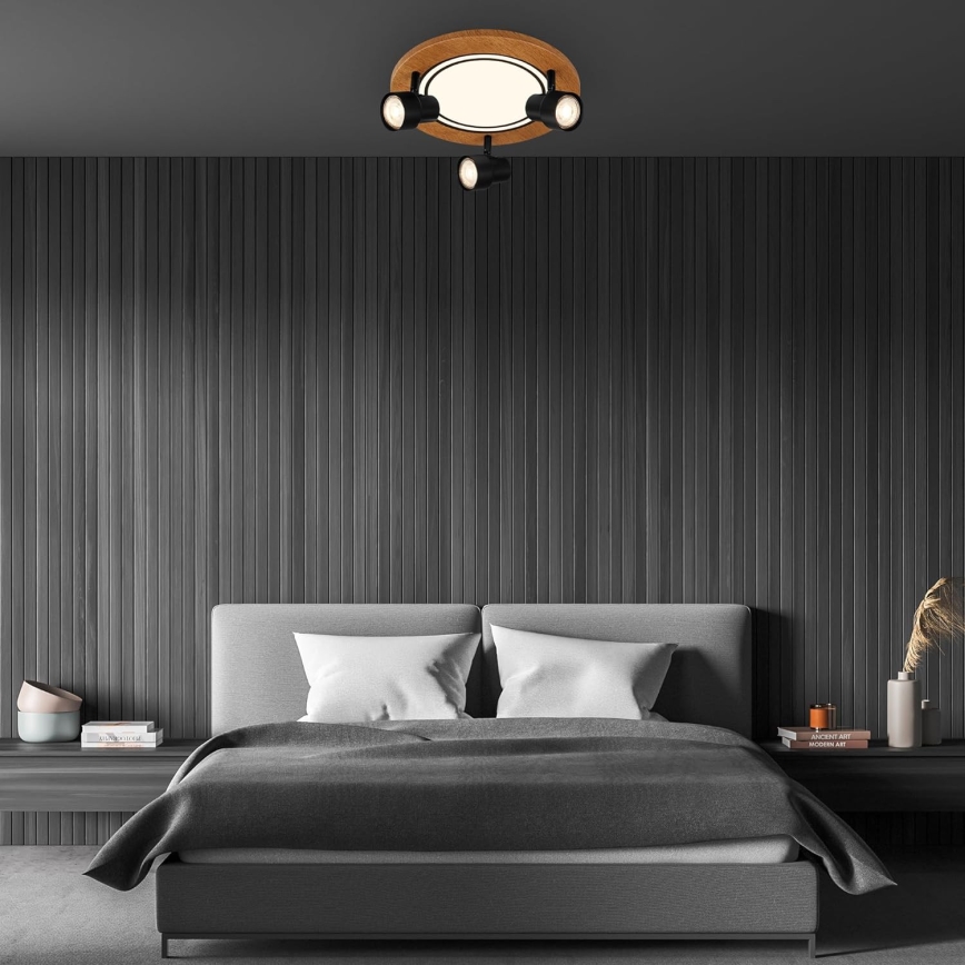 Brilo - LED Laevalgusti LED/12W/230V + 3xGU10/9W 3000K