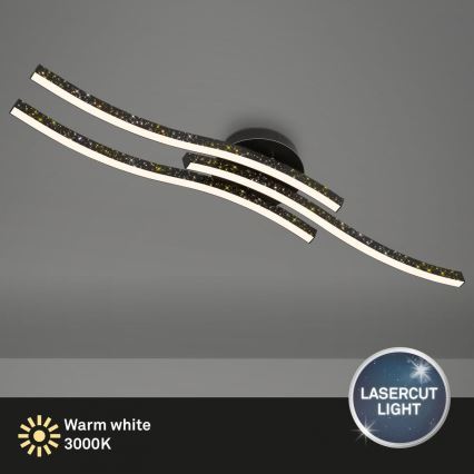 Brilo - LED Laevalgusti LED/19W/230V 3000K must
