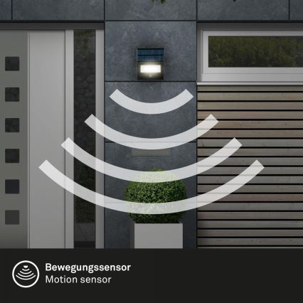Brilo - LED päikesereflektor anduriga LED/5W/5,5V IP54 1200 mAh