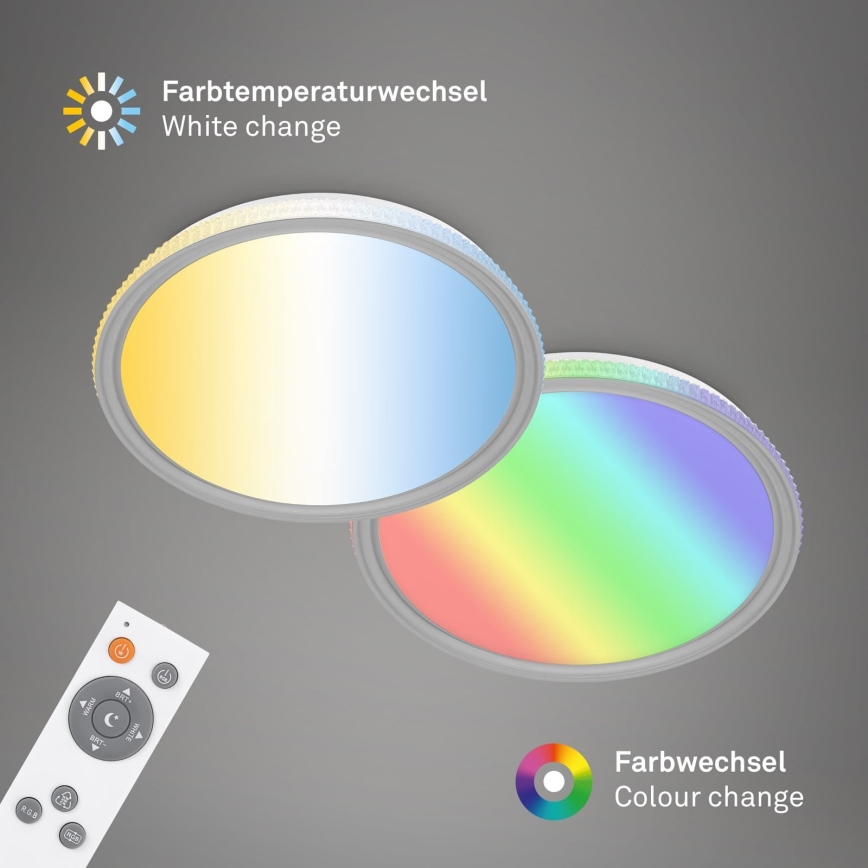 Brilo - RGB LED hämardatav laelamp LED/40W/230V 3000-6500K + kaugjuhtimispult