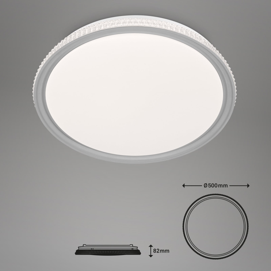 Brilo - RGB LED hämardatav laelamp LED/40W/230V 3000-6500K + kaugjuhtimispult