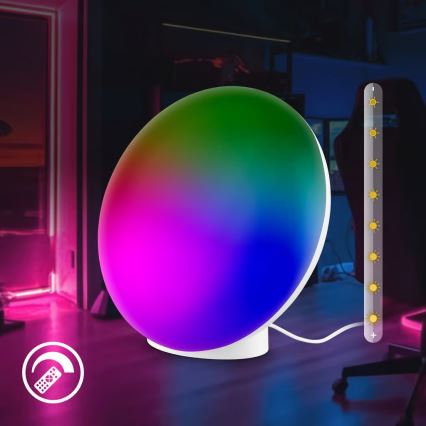 Brilo - LED RGBIC hämardatav laetav laualamp TARA LED/6W/5V 3000-6500K Wi-Fi Tuya + kaugjuhtimispult