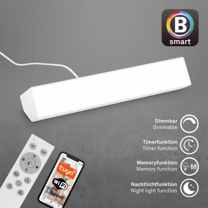 Brilo - LED RGBW Hämardatav laualamp LED/9W/230V 3000-6500K Wi-Fi Tuya + kaugjuhtimispult