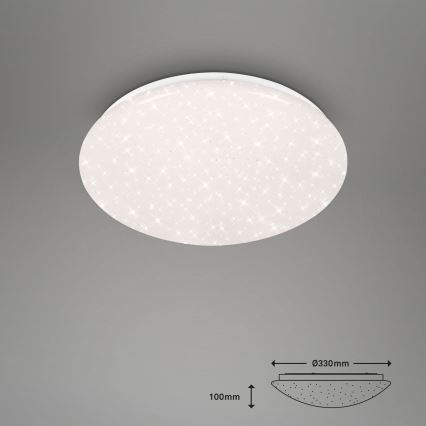 Brilo - LED RGBW Hämardatav valgusti vannituppa LED/19W/230V 3000-6500K IP44 Wi-Fi Tuya + kaugjuhtimispult