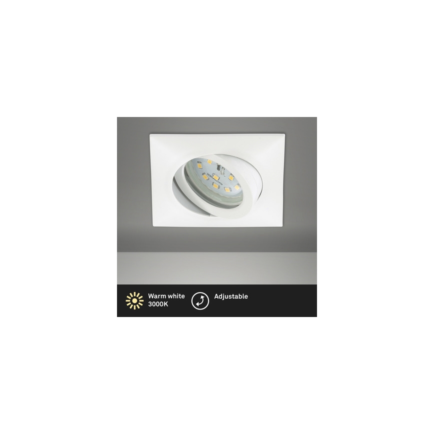 Brilo - LED Süvistatav valgusti vannituppa LED/5W/230V IP23 valge