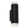 Brilo - LED Väli seinavalgusti 2xGU10/4,7W/230V IP44 4000K must