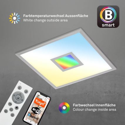 Brilo - RGB LED Hämardatav laevalgusti CENTRO LED/24W/230V 2700-6500K Wi-Fi Tuya + kaugjuhtimispult