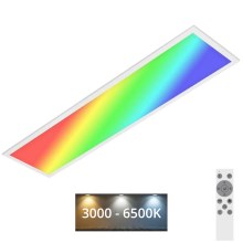 Brilo - RGBW Hämardatav laevalgusti SLIM LED/24W/230V 3000-6500K 100x25 cm + kaugjuhtimispult