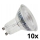 Briloner 0548-003 - KOMPLEKT 10x LED Pirn GU10/3,5W/230V 3000K