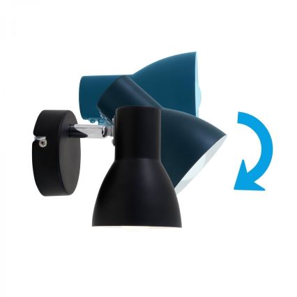 Briloner 10698889 - Kohtvalgusti seinale 1xE14/25W/230V must