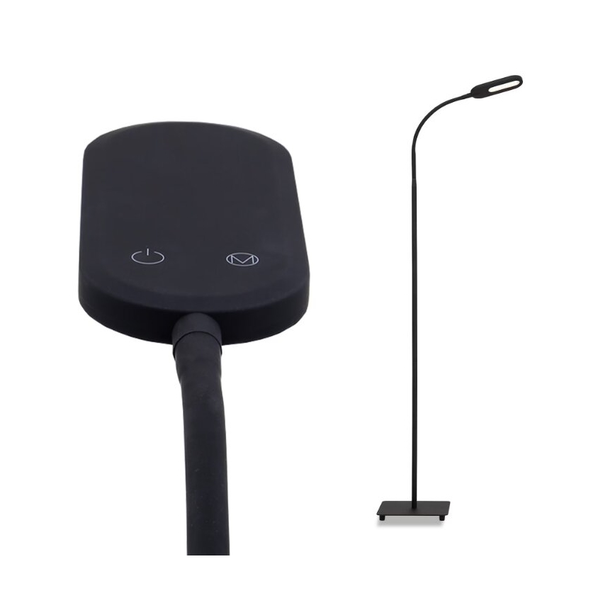 Briloner 1297-015 - LED Hämardatav paindlik põrandalamp LED/6,6W/230V 3000K/4000K/6000K