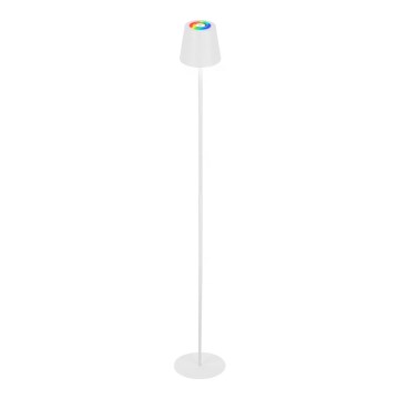 Briloner 1507016 - Hämardatav LED-põrandalamp KIKI LED/4,3W/5V IP44 2600 mAh valge