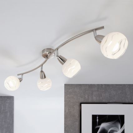 Briloner 2046-042 - Kohtvalgusti VIOLA 4xE14/40W/230V