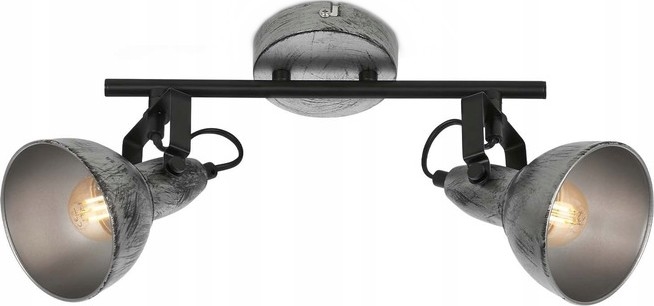 Briloner 2049-024 - Kohtvalgusti RETRO 2xE14/40W/230V hall