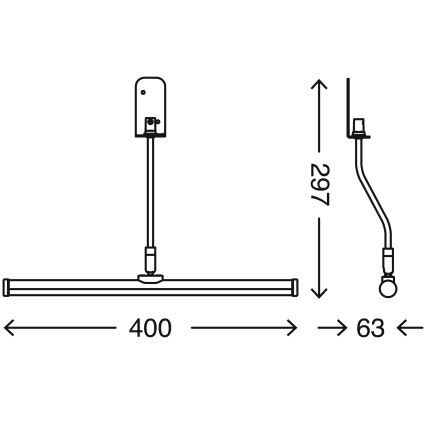 Briloner 2058-018 - LED Peeglivalgusti vannituppa SPLASH LED/5,5W/230V IP23