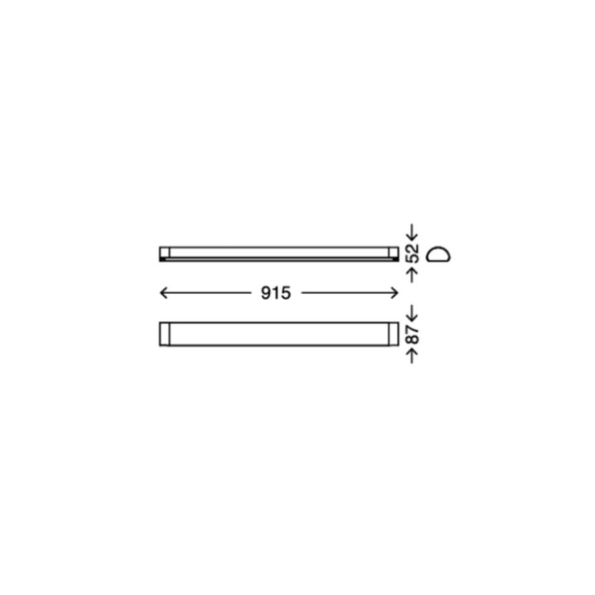 Briloner 2070-218 - LED Peeglivalgusti vannituppa BATH LED/15W/230V IP44