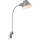 Briloner 2079-014 - Paindlik seinalamp 1xE27/10W/230V hõbedane