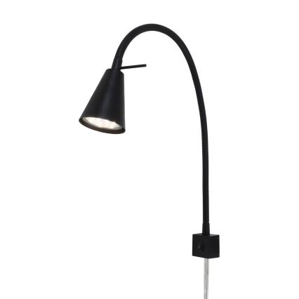 Briloner 2080-015 - LED Seinavalgusti COMFORT LIGHT 1xGU10/5W/230V must