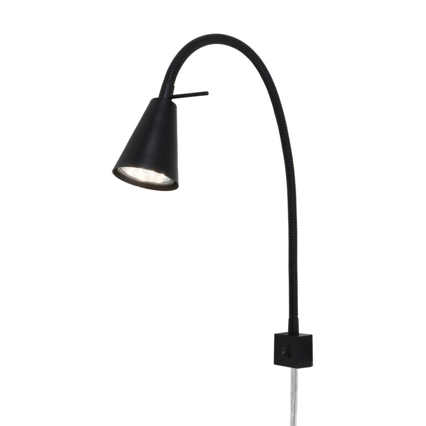Briloner 2080-015 - LED Seinavalgusti COMFORT LIGHT 1xGU10/5W/230V must