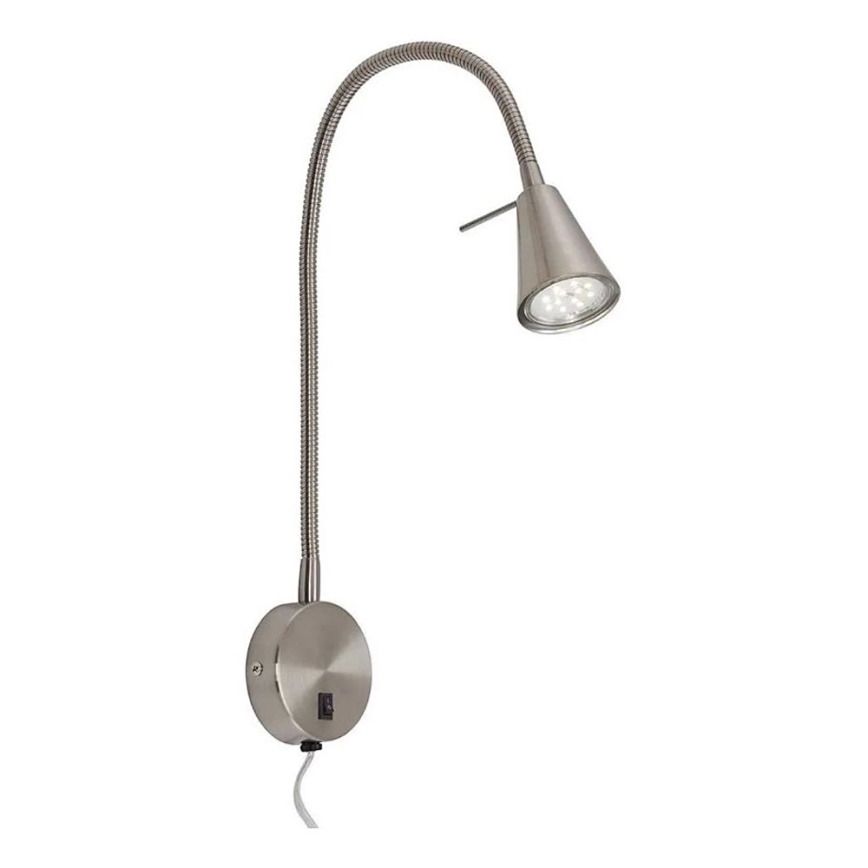 Briloner 2082-012 - LED Seinavalgusti COMFORT LIGHT 1xGU10/5W/230V matt kroom