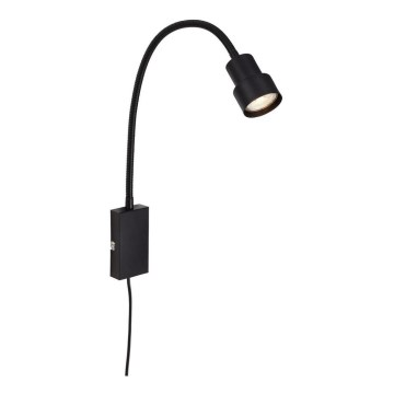 Briloner 2085-015 - LED Puutetundlik seinalamp TUSI 1xGU10/5W/230V must