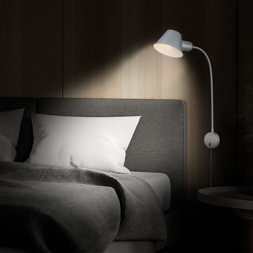 Briloner 2089-014 - Painduv seinavalgusti BRELLO 1xE27/10W/230V mattkroom