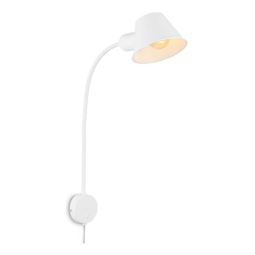 Briloner 2089-016 - Painduv seinavalgusti BRELLO 1xE27/10W/230V valge