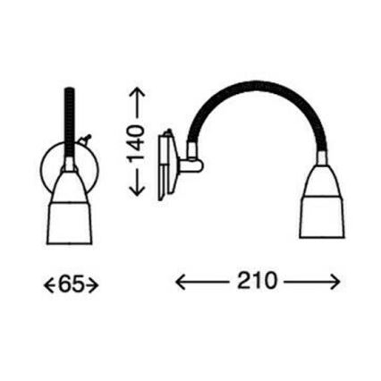 Briloner 2097-018 - LED Peeglivalgustus SPLASH 1xG9/2,5W/230V