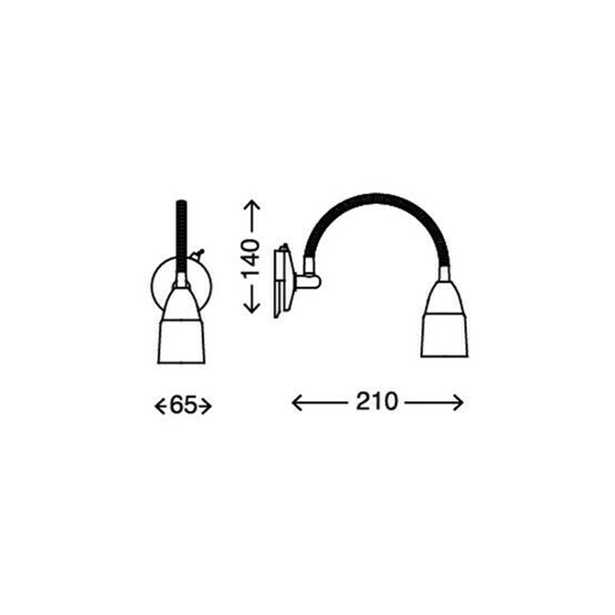 Briloner 2097-018 - LED Peeglivalgustus SPLASH 1xG9/2,5W/230V
