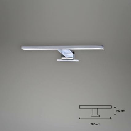 Briloner 2104-018 - LED Peeglivalgustus vannituppa DUN LED/5W/230V 30 cm IP44