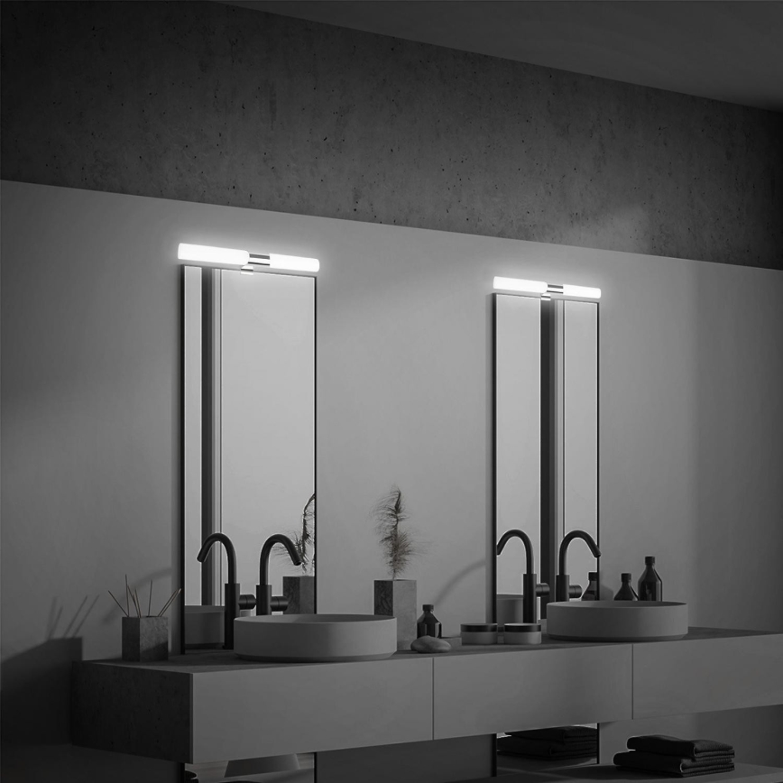 Briloner 2113-118 - LED Peeglivalgustus vannituppa LED/12W/230V IP44 47 cm läikiv kroom
