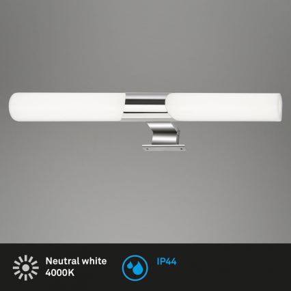 Briloner 2113-118 - LED Peeglivalgustus vannituppa LED/12W/230V IP44 47 cm läikiv kroom